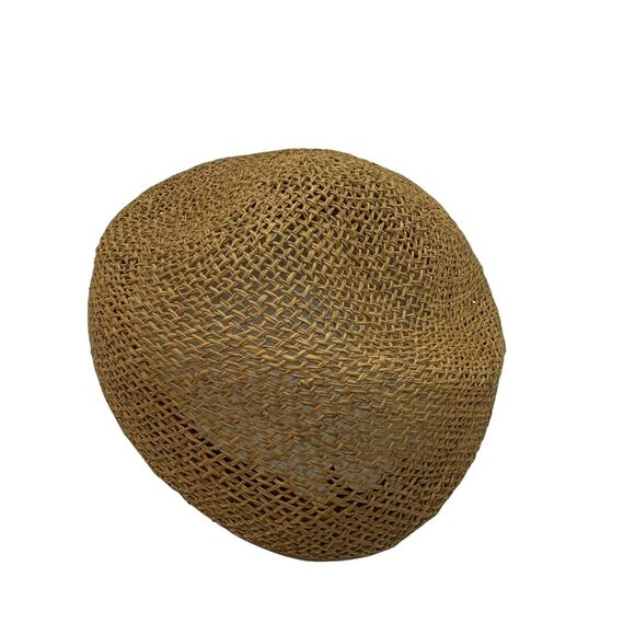 Newspaper Boy Straw Hat Vintage Country Gentleman Mens Brown Applejack One Size - Picture 5 of 14